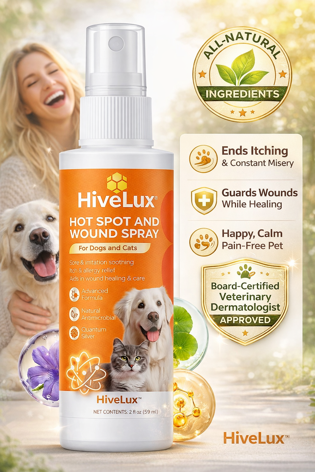 HiveLux™ -  Postbiotic Spray
